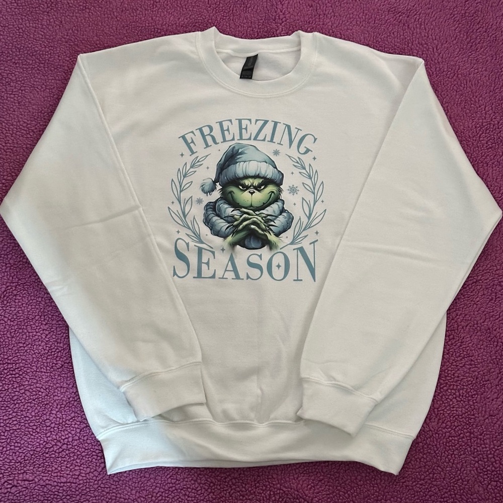 NWOT GRINCH “Freezing Season” sweatshirt”